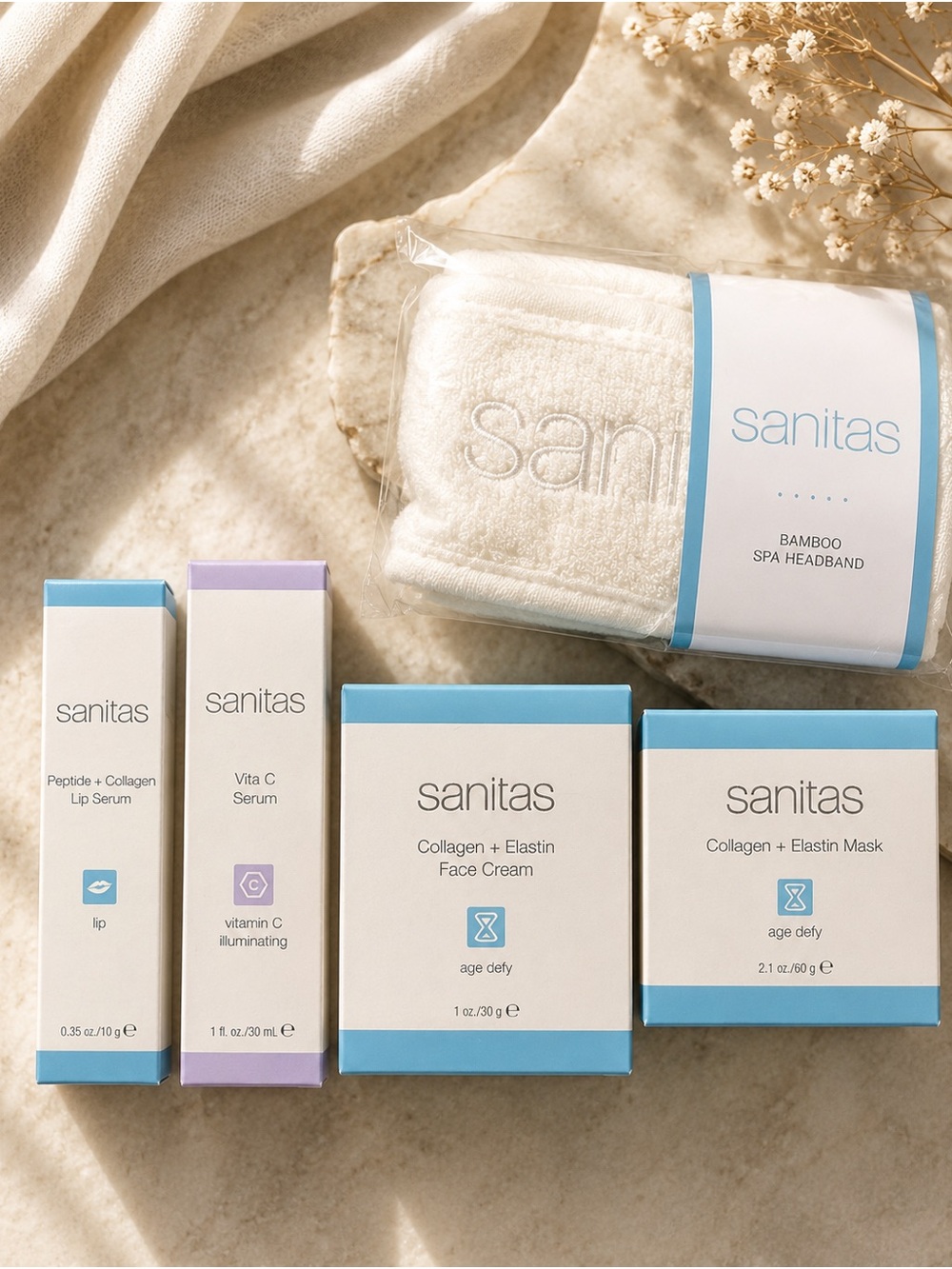 Sanitas Skincare Set 5 Pieces NIB Retail $400